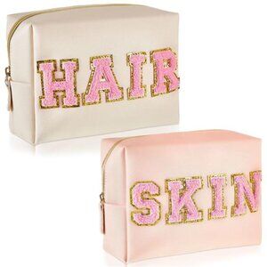 2 Pcs Organizer Makeup Bag
